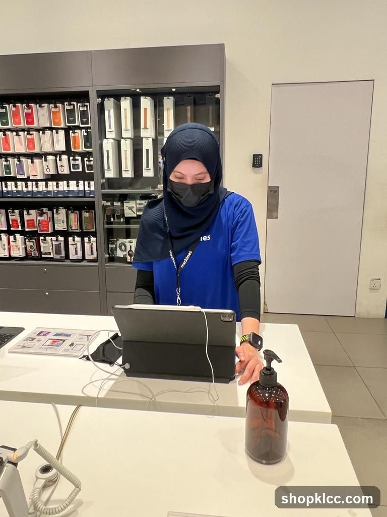 Store Interior with Staff