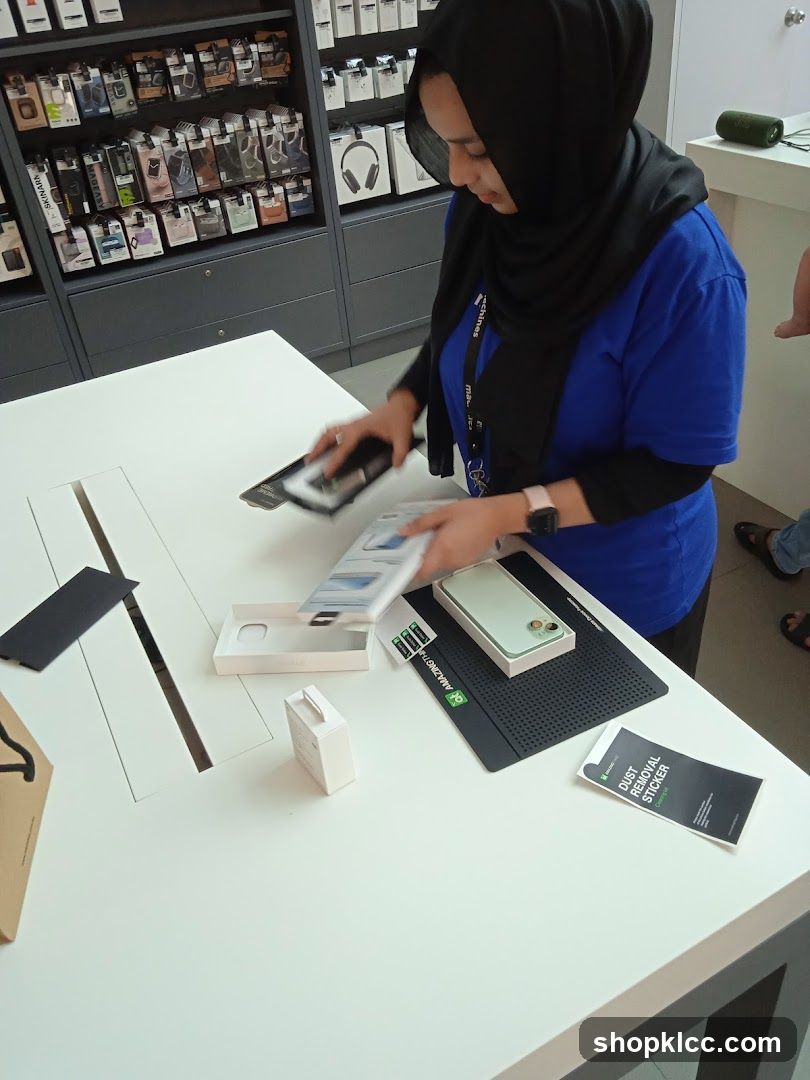 Electronics Store Interior