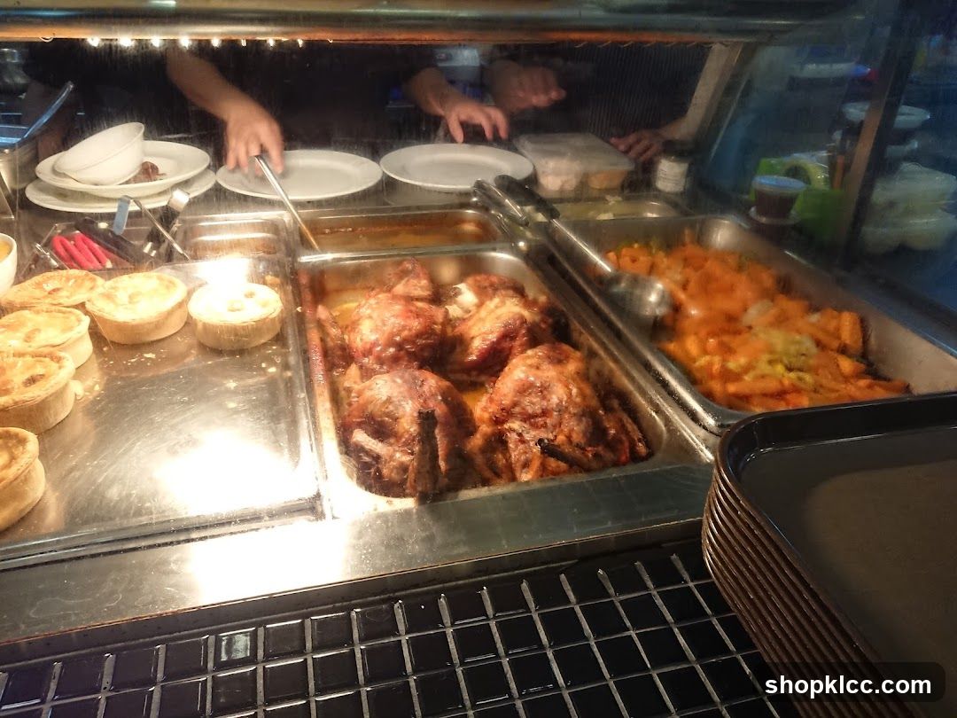 Buffet Food Display