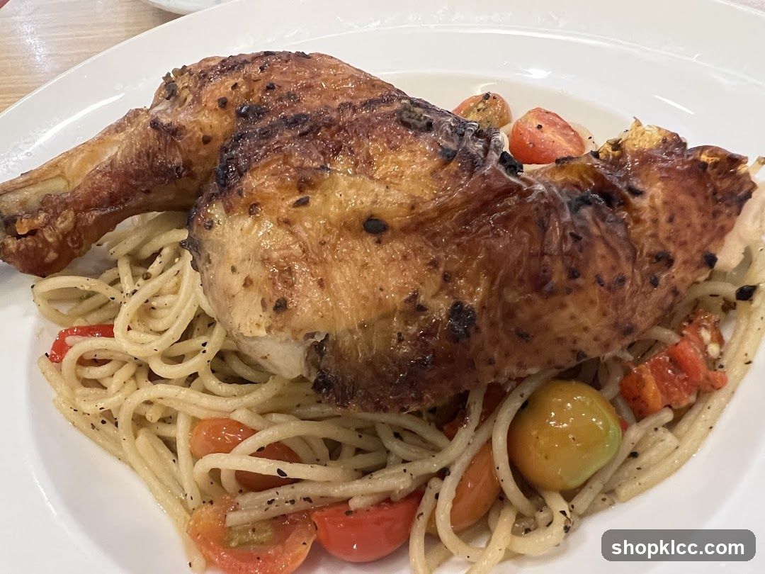 Roasted Chicken with Pasta
