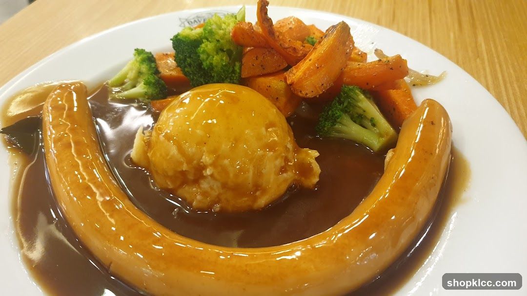 Sausage and Mashed Potato Dish