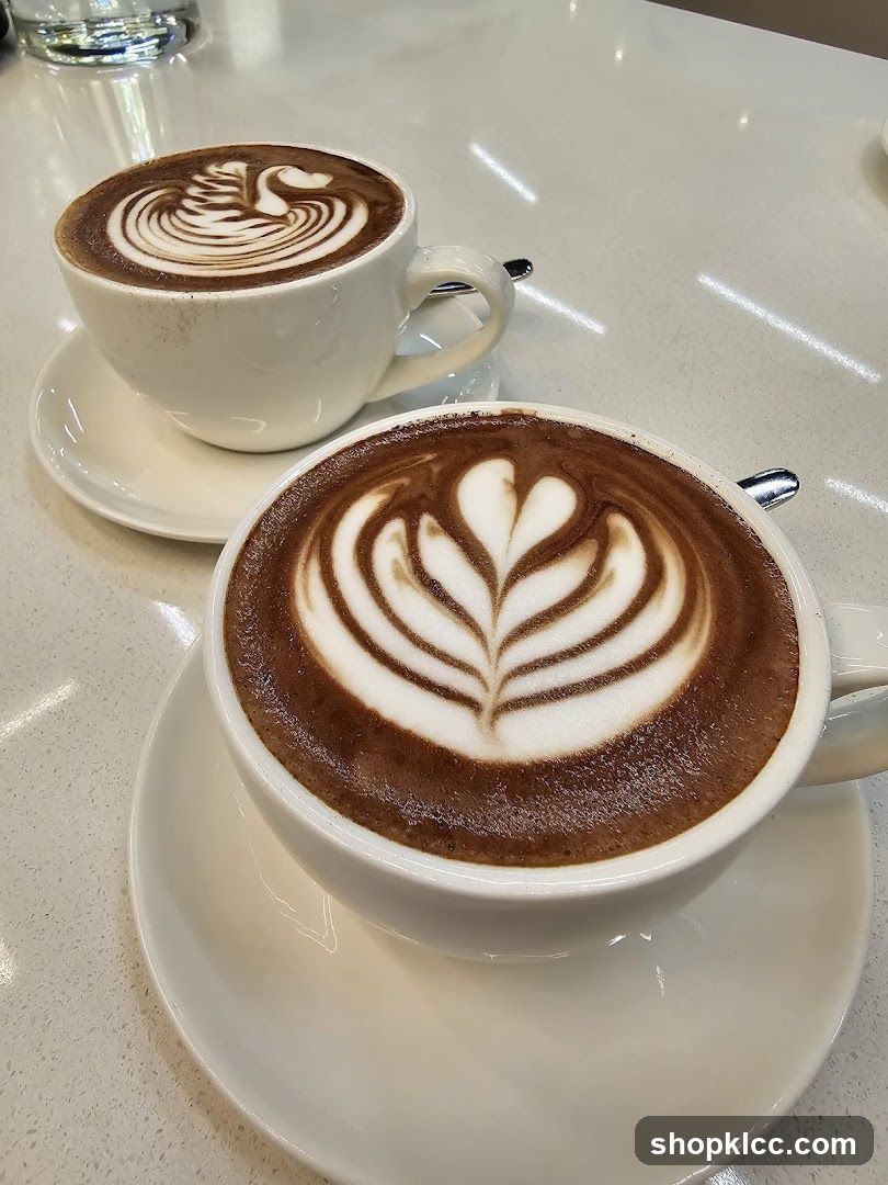 Latte Art Coffee Cups