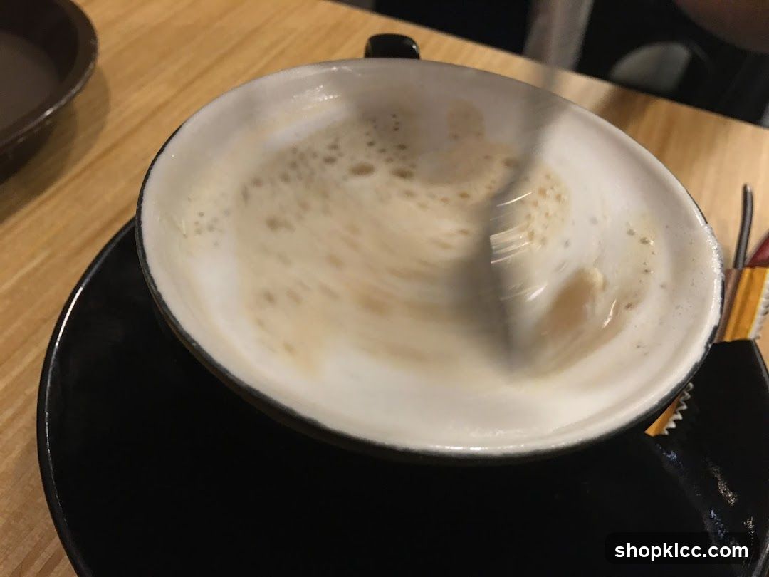 Coffee Cup with Froth