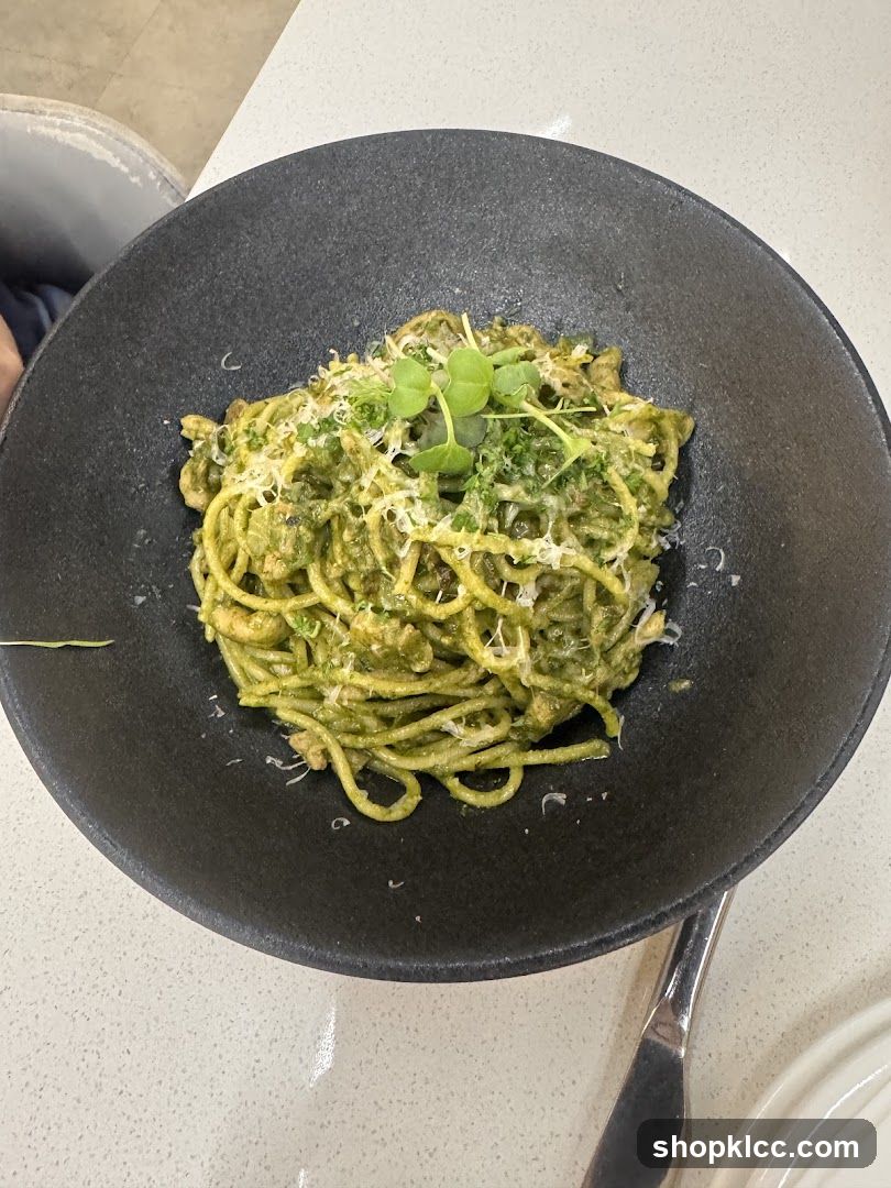 Pesto Pasta Dish