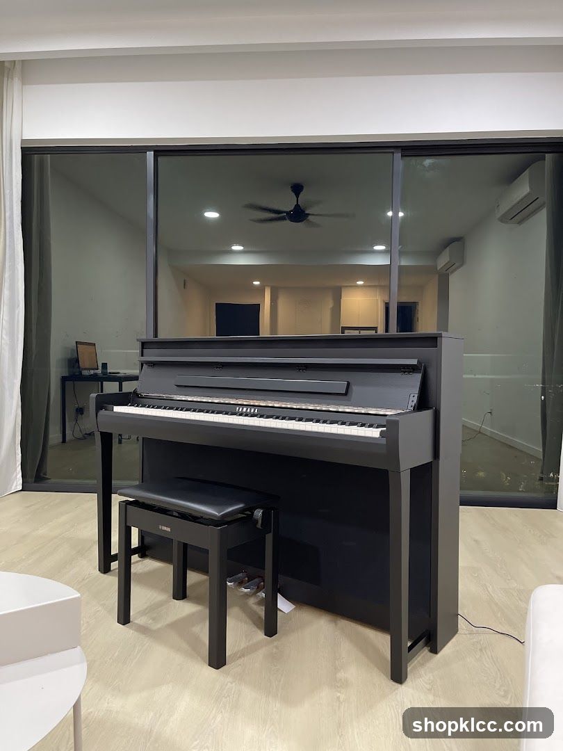 Piano in Modern Interior