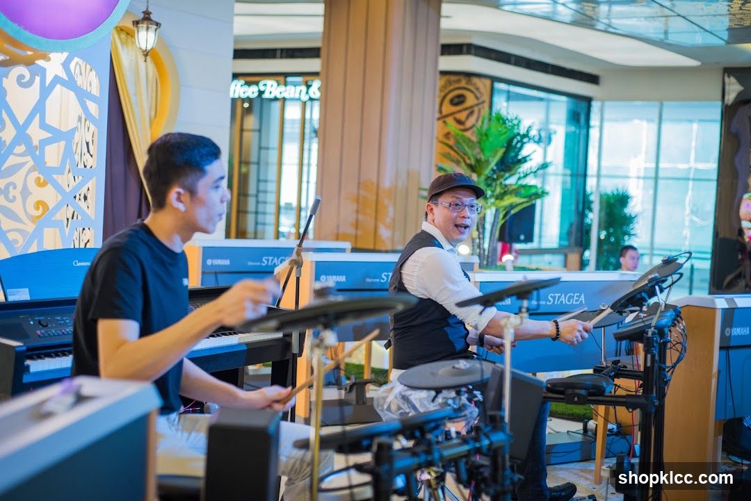 Live Music Performance in Mall
