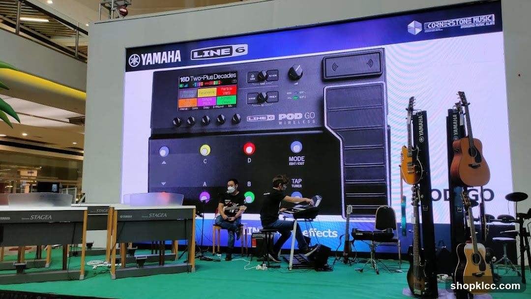 Yamaha Line6 Pod Go Display