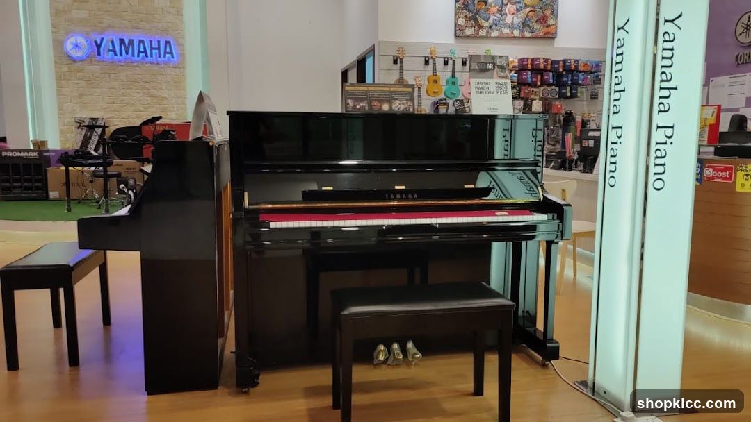 Yamaha Piano Store Interior