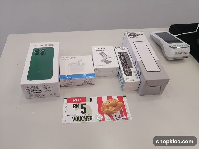 Electronics and Voucher Display