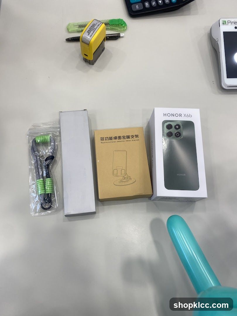 Product Display on Table