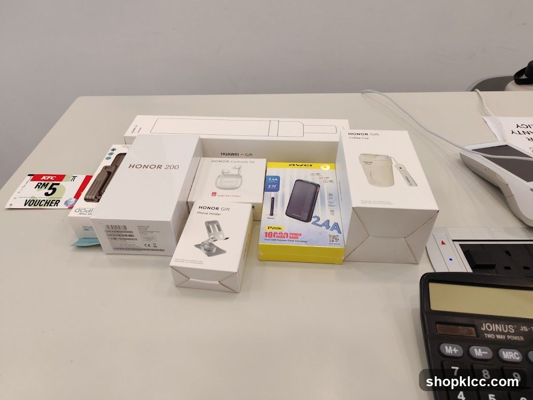 Product Display on Counter