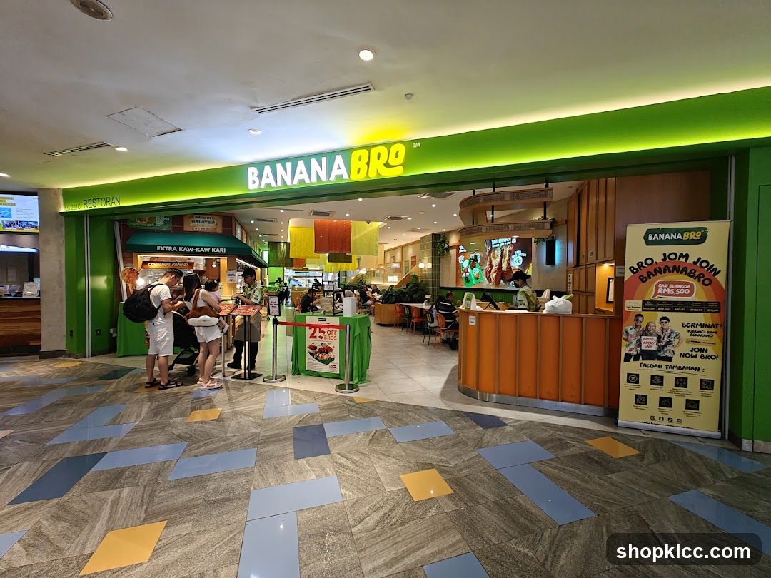 Banana Bro Store Interior