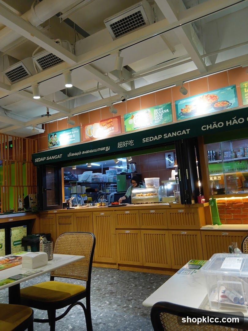 Food Stall Interior View