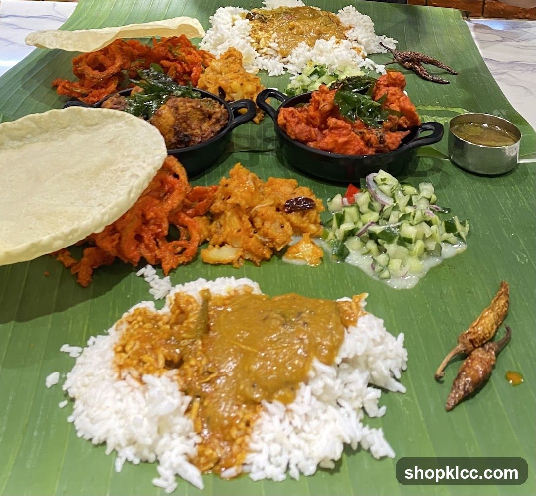 South Indian Thali Meal