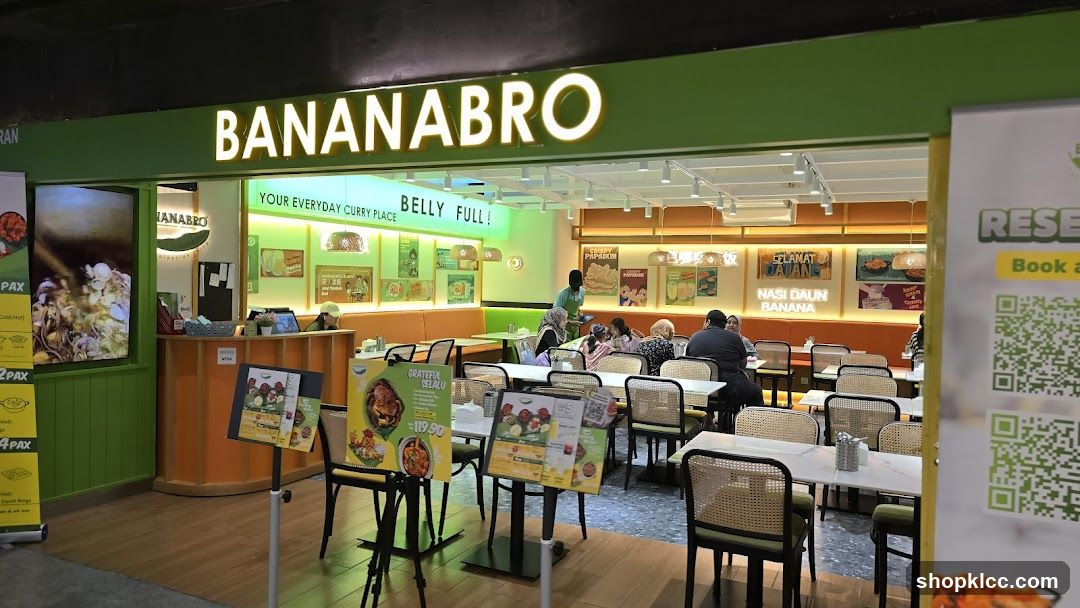 Bananabro Restaurant Interior