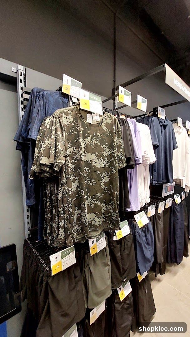 Men's Clothing Display