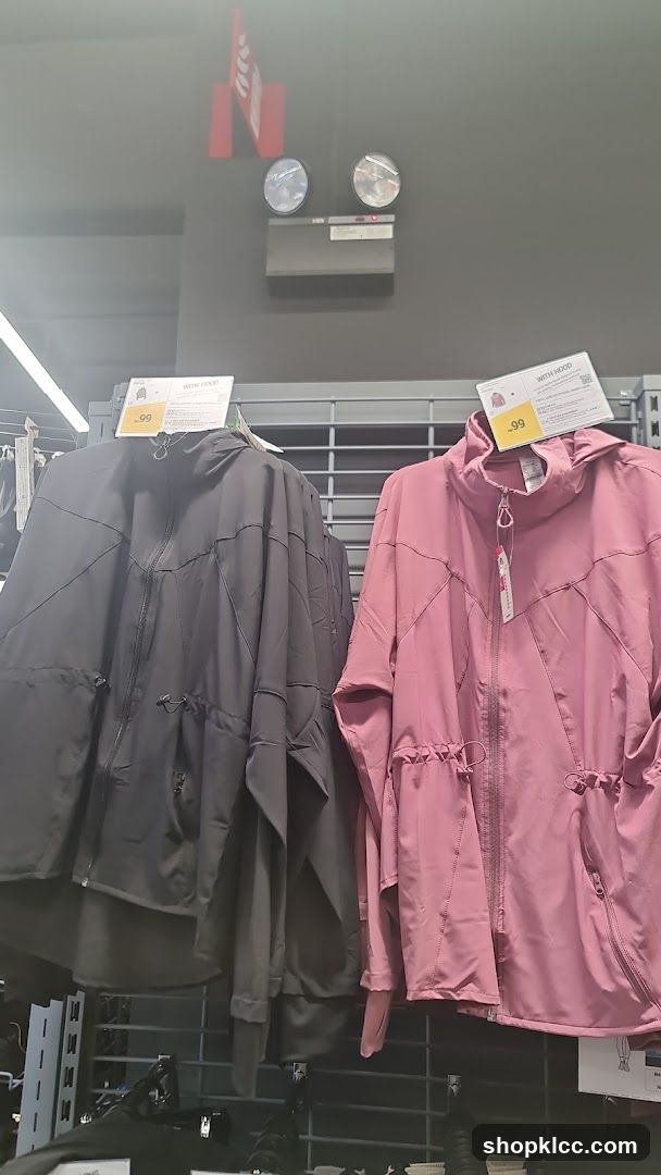 Jacket Display in Store