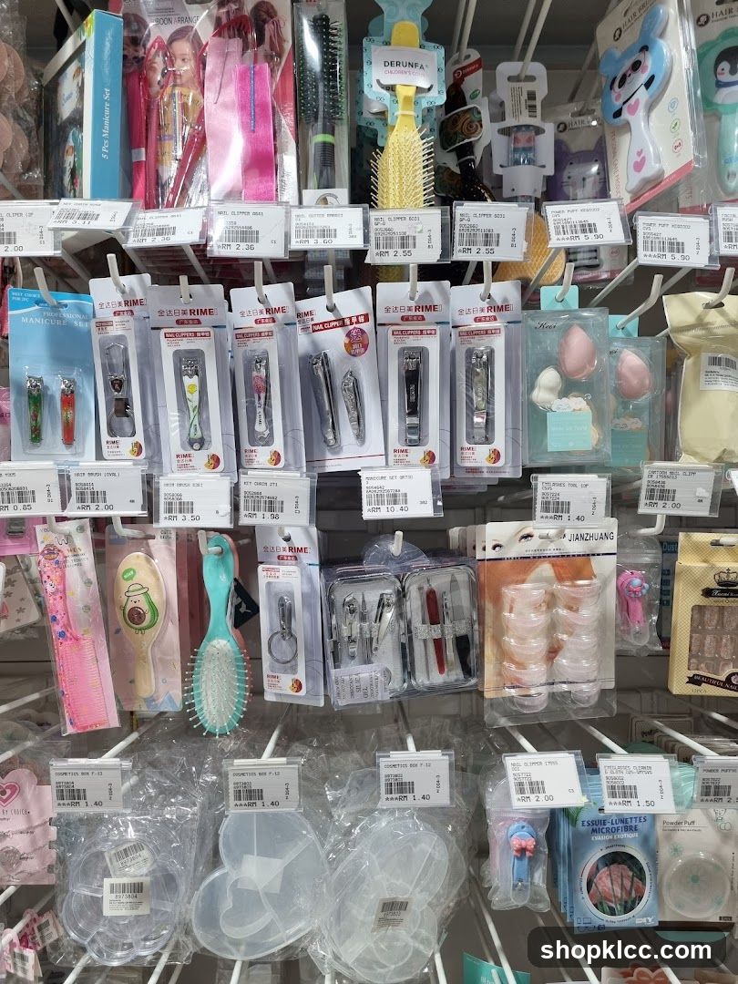 Beauty and Personal Care Products Display