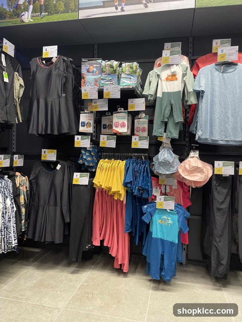 Children's Clothing Display