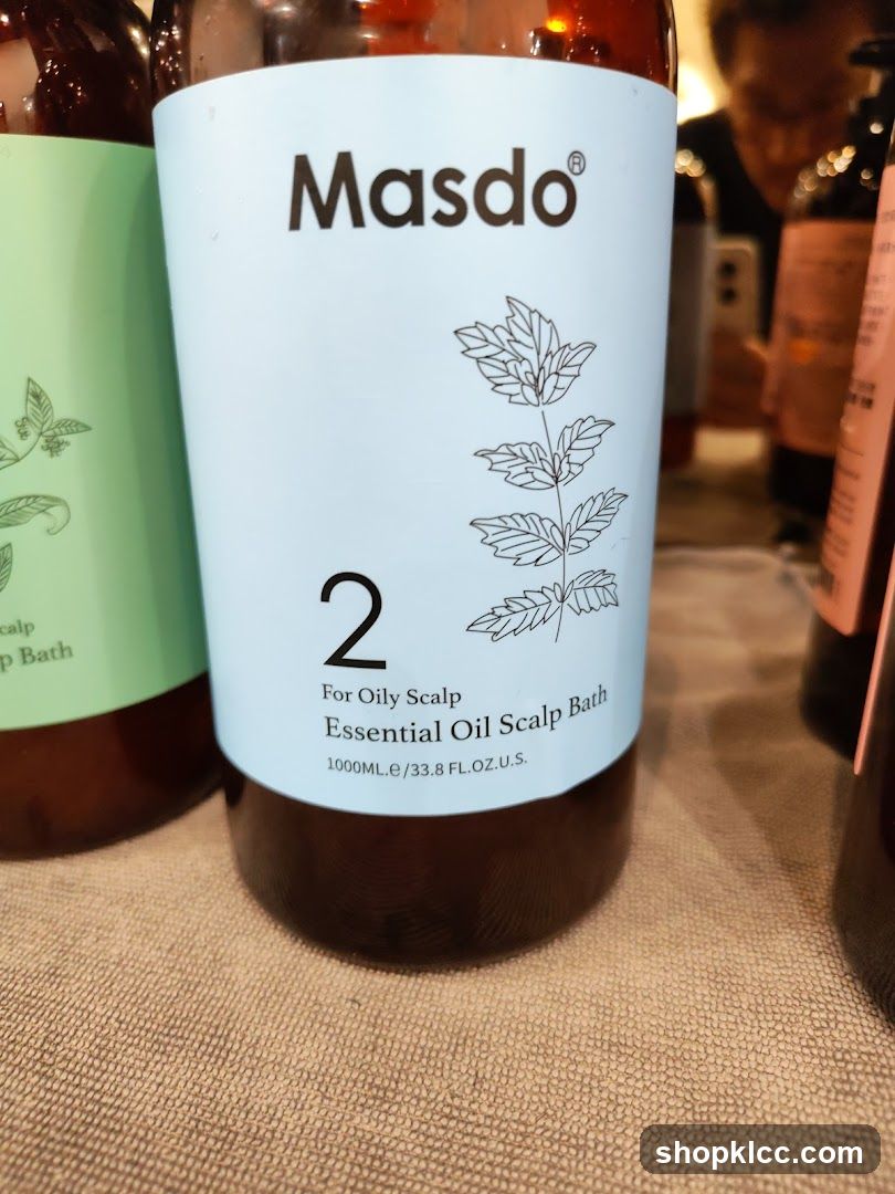 Masdo Essential Oil Scalp Bath