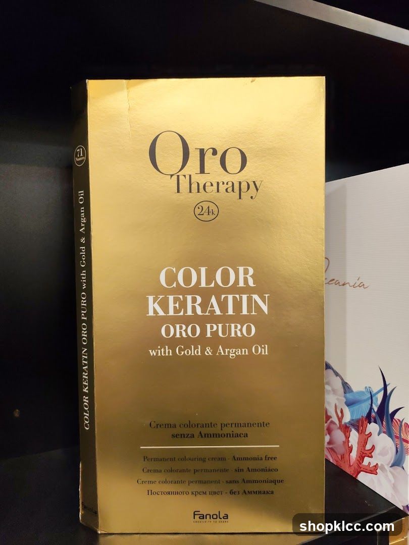 Oro Therapy Color Keratin Oro Puro Hair Coloring Cream