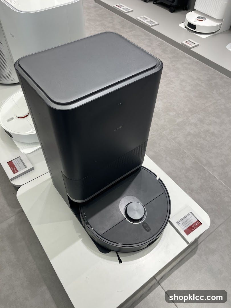 Robot Vacuum Cleaner Display