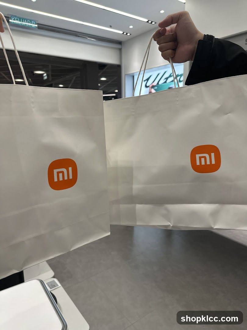 Mall Bags with Xiaomi Logo