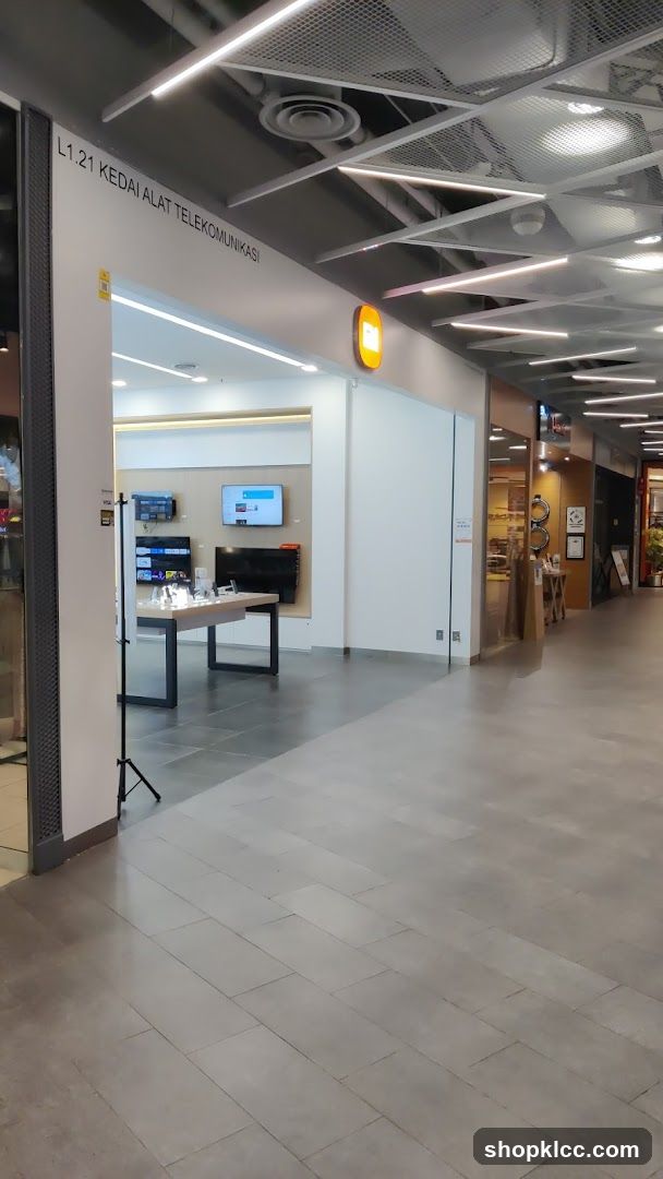 Telecommunications Shop Interior View