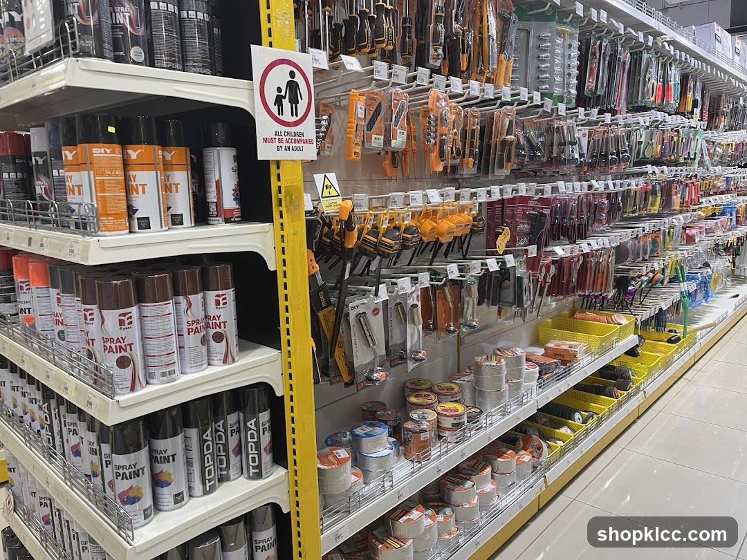 DIY Store Interior