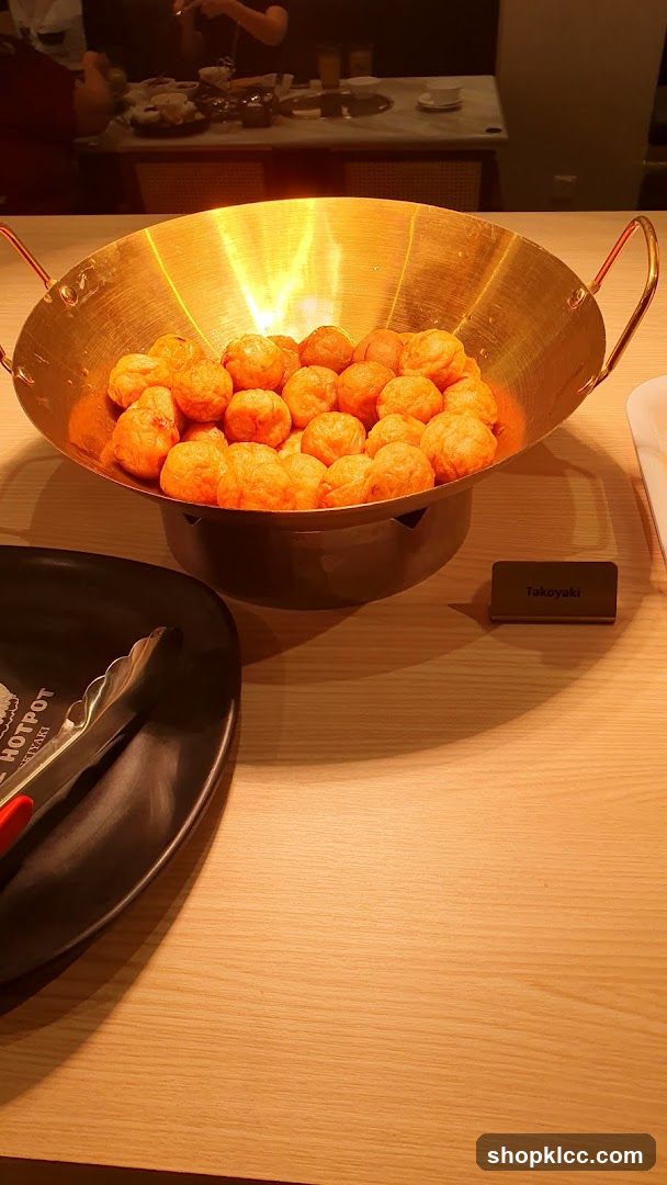 Hot Pot with Takoyaki