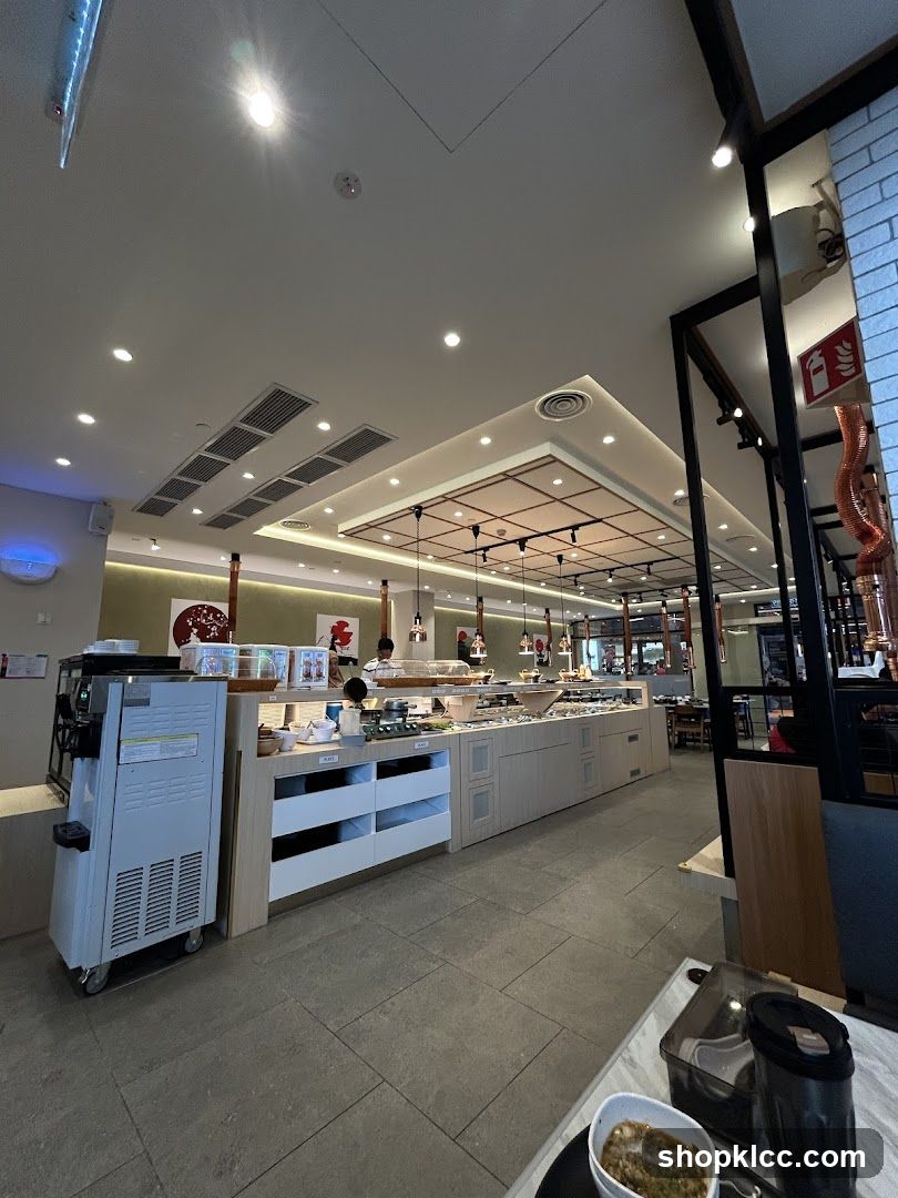 Buffet Restaurant Interior