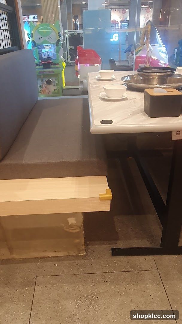 Restaurant Interior with Game Corner