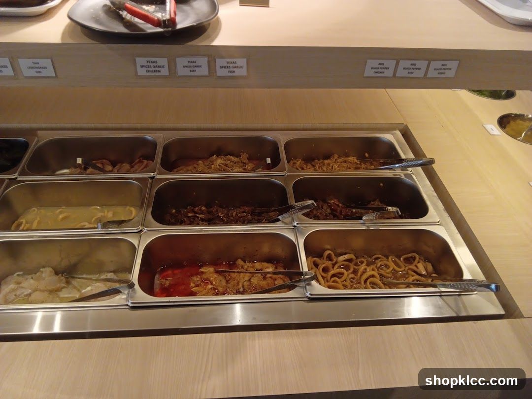 Food Buffet Display