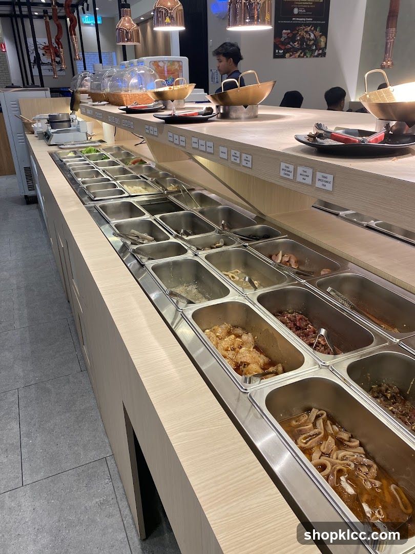 Food Buffet Counter