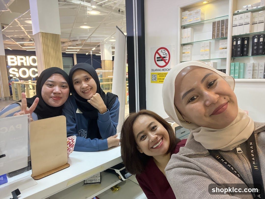 Group of women in a store