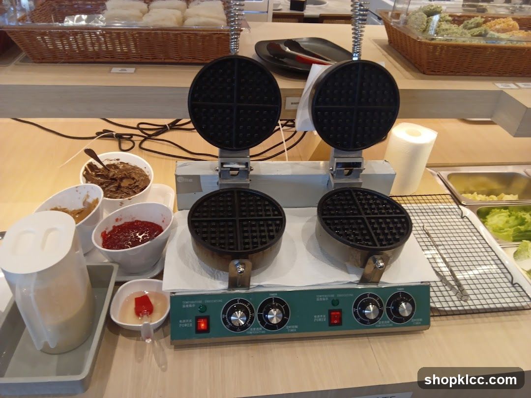 Waffle Maker Setup