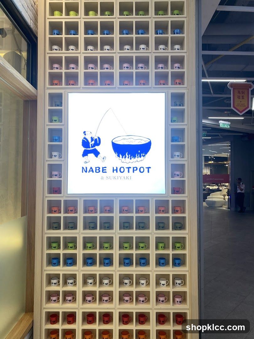 Nabe Hotpot & Sukiyaki Display Wall