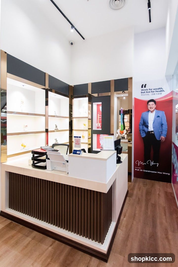 Interior of a modern retail or clinic space