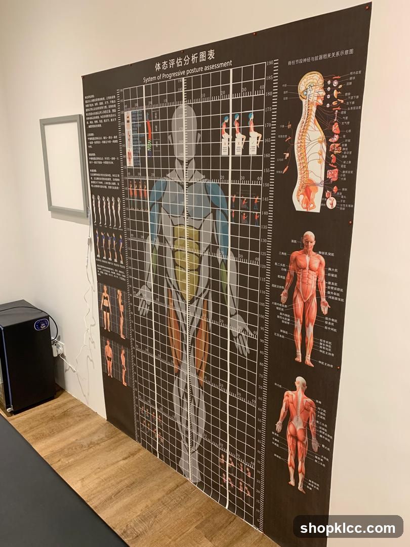 Posture Assessment Chart Display