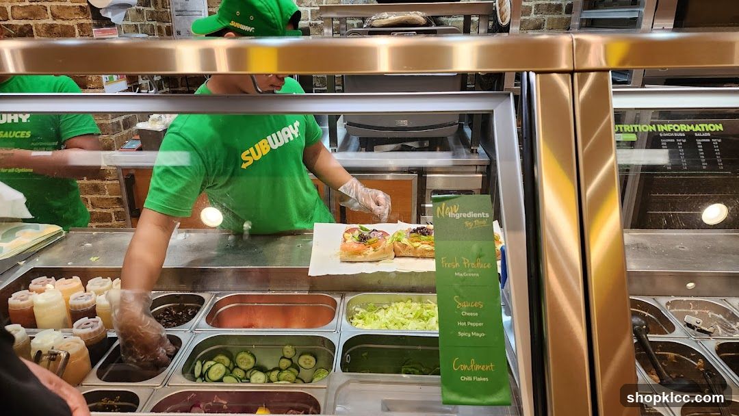 Subway Sandwich Preparation