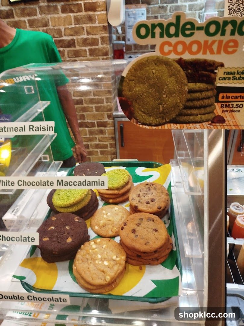 Subway Cookie Display