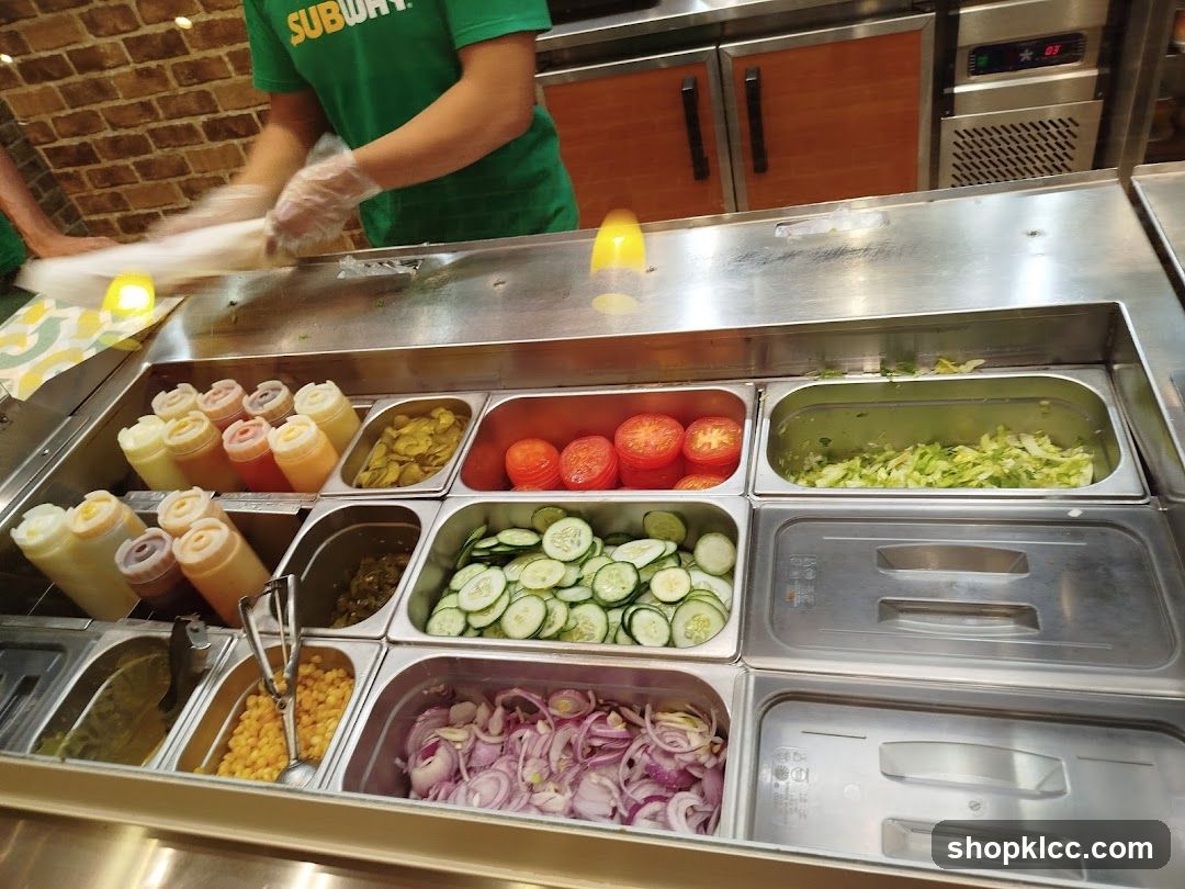 Subway Salad Bar