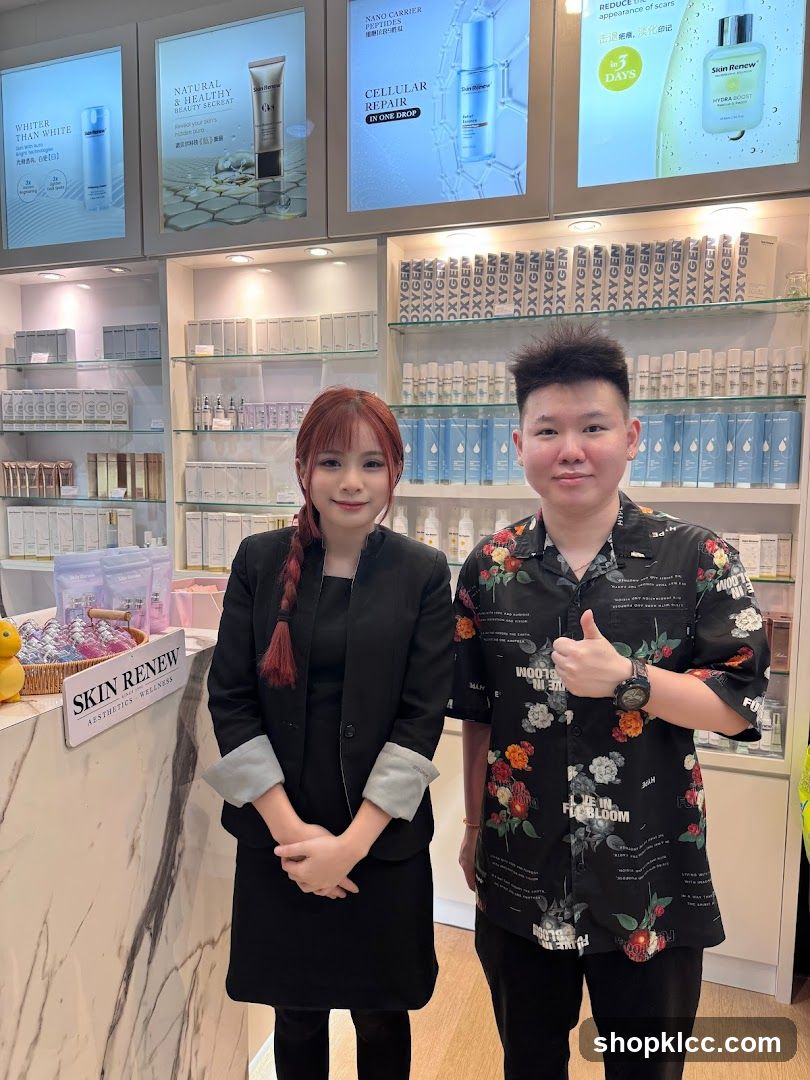 Skin Renew Store Interior