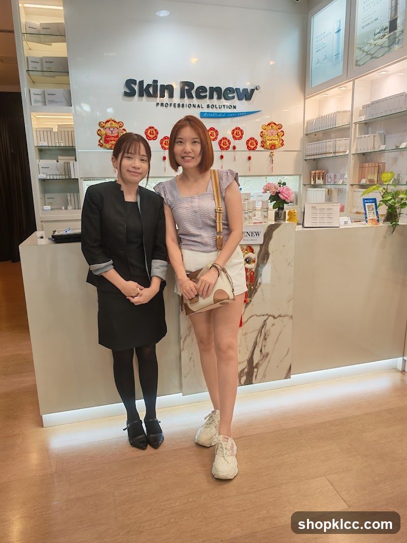 Skin Renew Store Interior