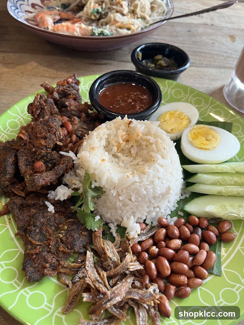 Nasi Lemak Plate