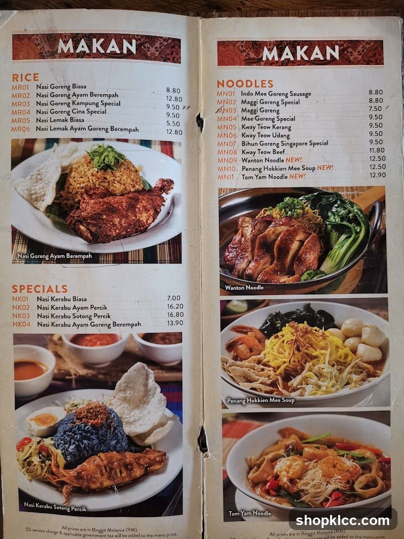 Makan Menu