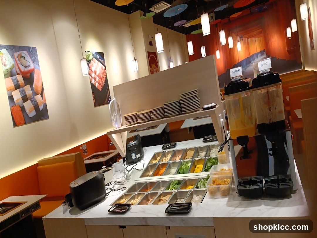 Sushi Buffet Interior