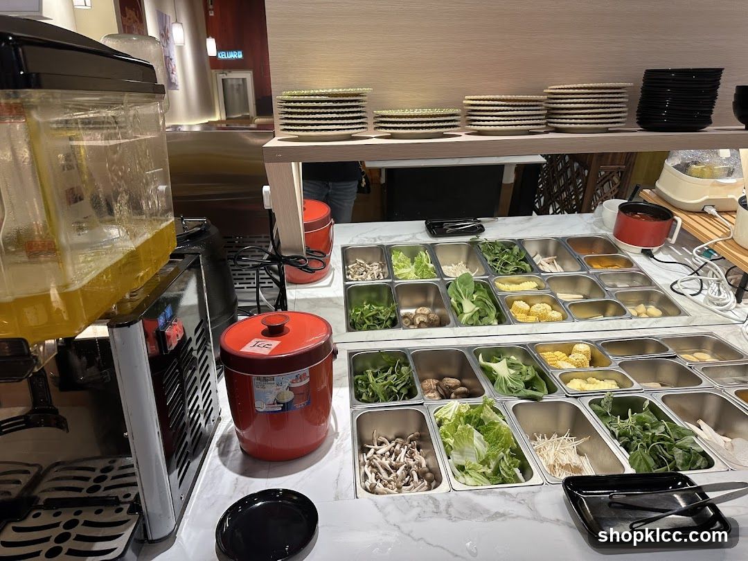 Hot Pot Buffet Station