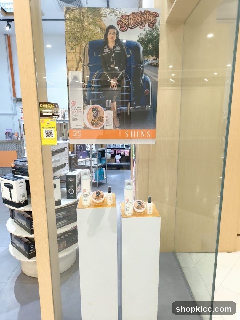 Beauty Product Display