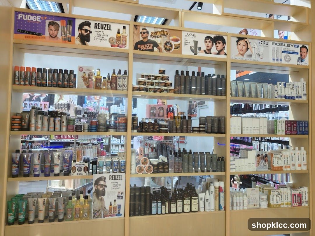 Hair Product Display Shelf